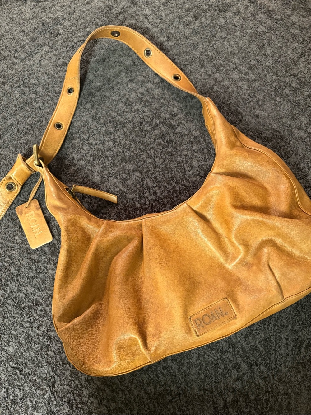 ROAN by Bed Stu Cognac/Brown Leather Shoulder Bag